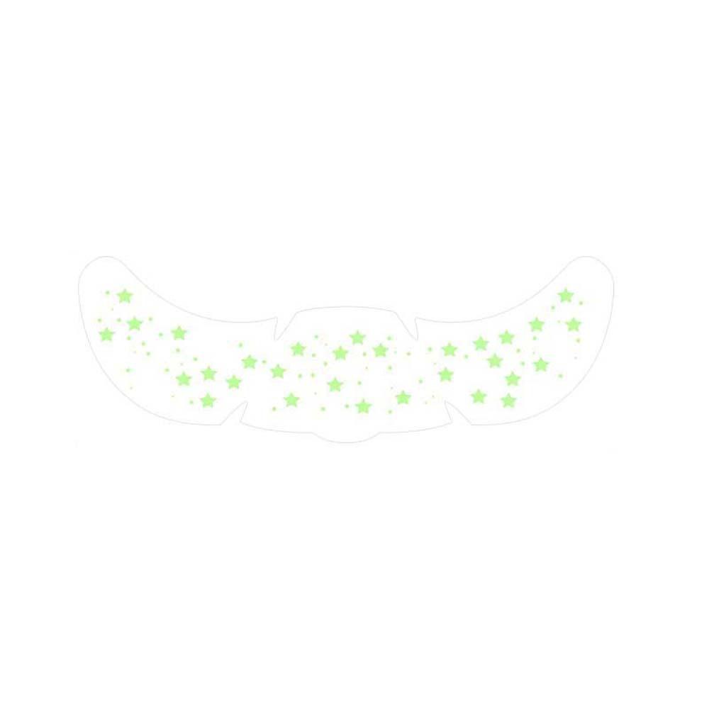 Sparkle Face Temporary Tattoo Star Heart Face Tattoo Sticker Luminous Freckle Tattoo Make Up