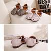 Johnature Hand Woven Cowhide Flat Sandals Retro Genuine Leather Round Toe Soft Soled Women's Shoes