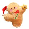 2026 Christmas Gingerbread Man Plush Pillow Ornament - Holiday Decoration Hot Seller