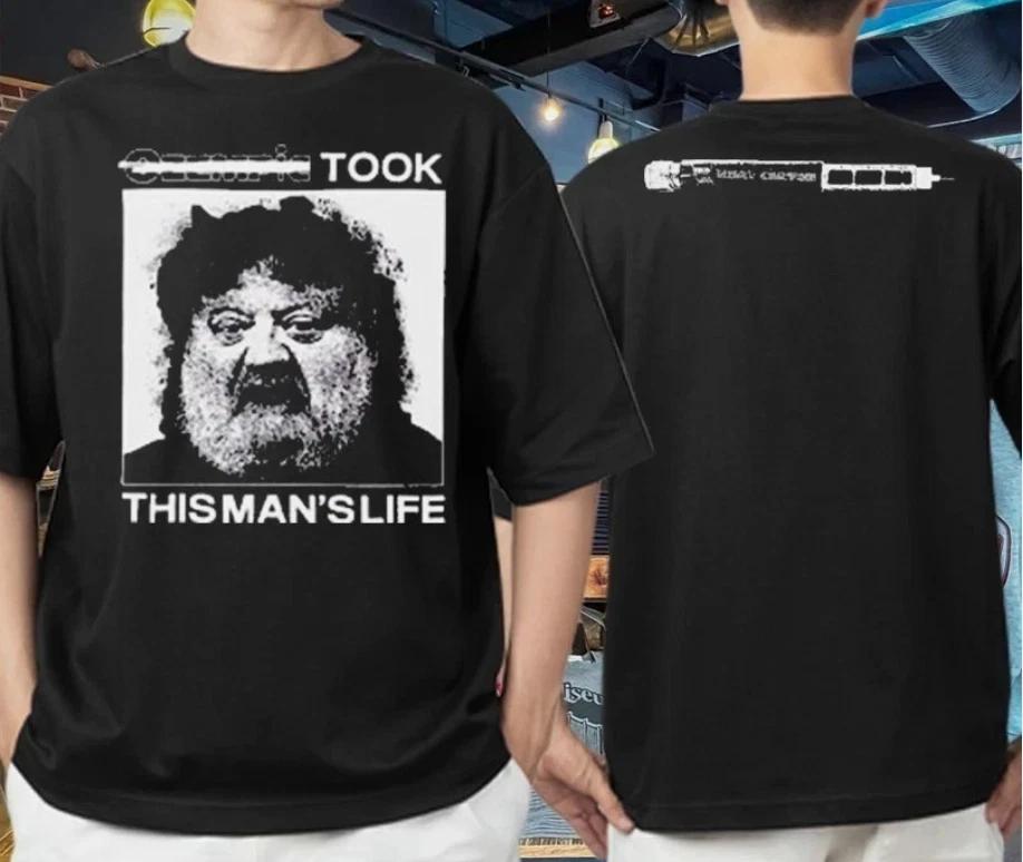 

Hot!! Meatcanyon Meat Canyon O Negative Took This Man’s Life T-shirts S