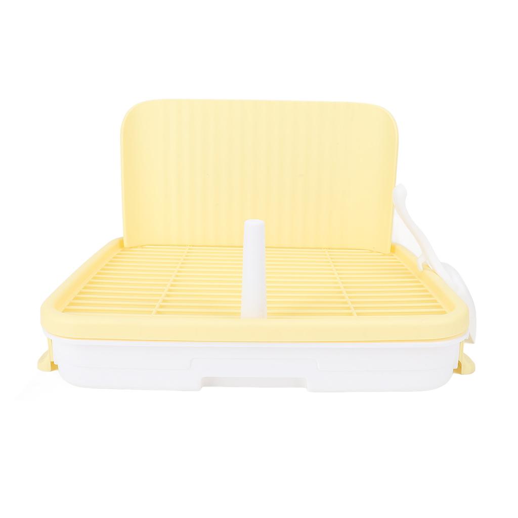 Dog  ing Toilet with Pee Wall Large Size Easy Cleanup Leakproof Stable Structure Puppy Potty Tray for Medium Large Dogs