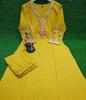 Women Indian Pakistani Kurta Pant Set Party Wear Designer Top Tunic Ethnic Kurti Cotton Slub
