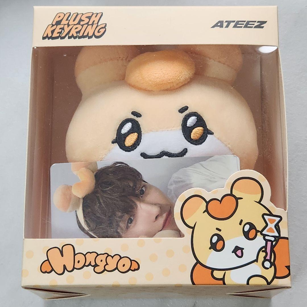 [USED] ATEEZ Hongjoong Mighteez Keychain with Photocard POPUP