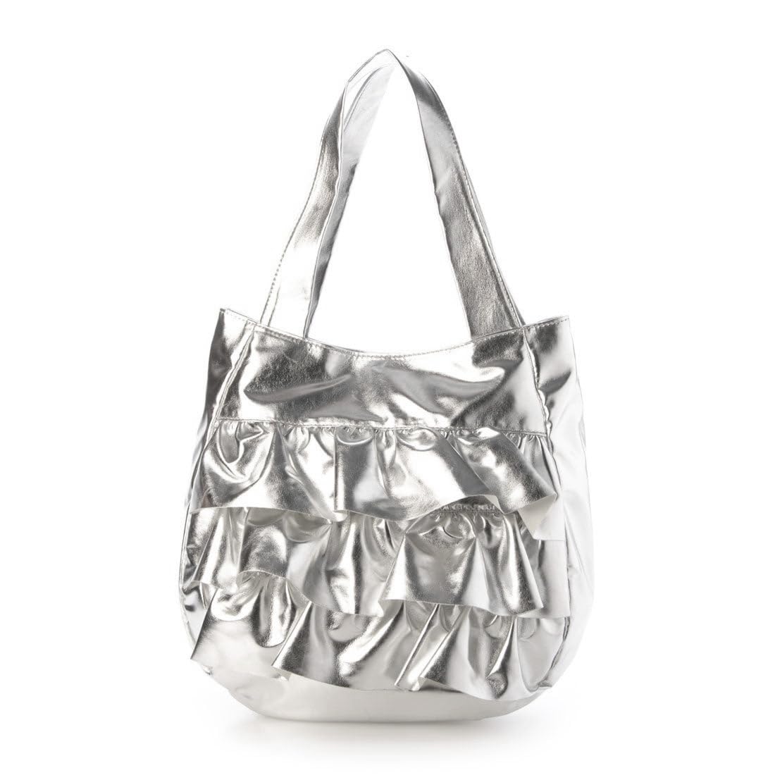 [Kashkash] Сумка-тоут с оборками из искусственной кожи