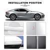 4PCS Set Car Accessories Clear Silicone Door Anti-Collision Pads Door Stopper Anti-Scratch Protection Strips For Cars
