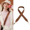 Evelyne Cotton Canvas & Cowhide Leather Crossbody Bag Strap
