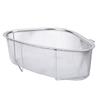 Kitchen Triangle Sink Strainer Stainless Steel Sink Strainer Basket Food Waste Catcher Multifunctional Sink Food Waste