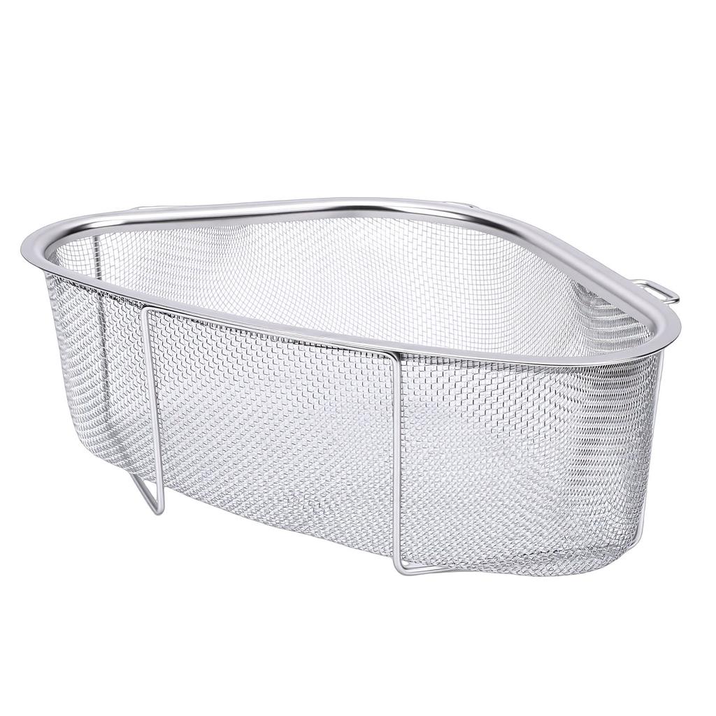 Kitchen Triangle Sink Strainer Stainless Steel Sink Strainer Basket Food Waste Catcher Multifunctional Sink Food Waste