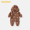DUUDUU Baby Buitenkleding Verdikte Jumpsuit voor Herfst/Winter 2025
