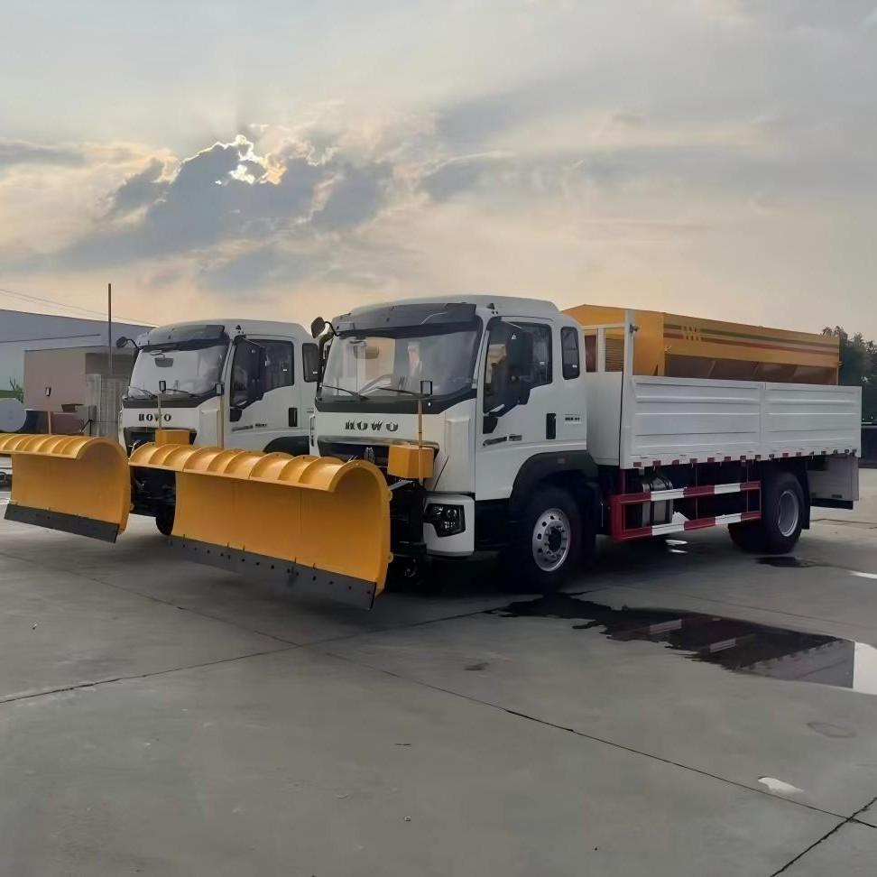 Vehicle-Mounted Snow Blower & Sweeper Combo