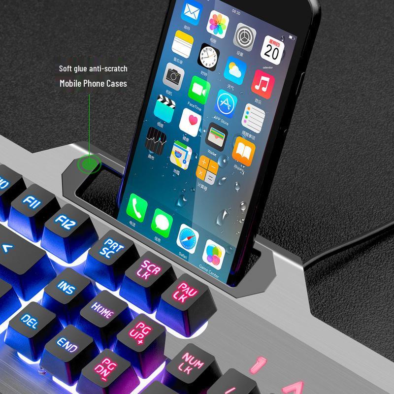 Viper K18 Luminous Metal Wired Gaming Keyboard
