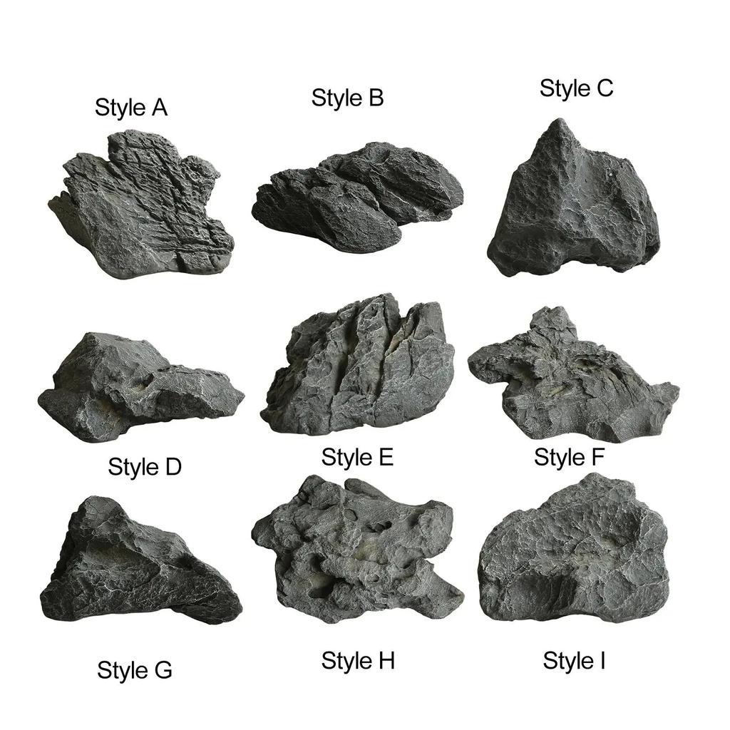 Artificial Landscape Rock Courtyard Stage Performance Faux Stone Backyard Figurine Decorative Foam Stone Decoration Ornament