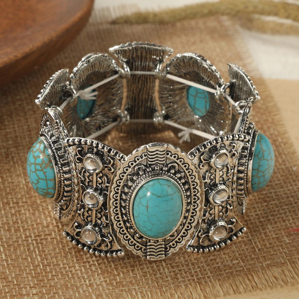 Style Bohemian Turquoise Bracelets Women Hand Jewelry Fashion Gifts Elegant