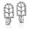 Universal CNC Aluminum Motorcycle Foot Pegs Off-Road ATV Dirt Bike Scooter Upgrade Anti-Slip Pedal Set