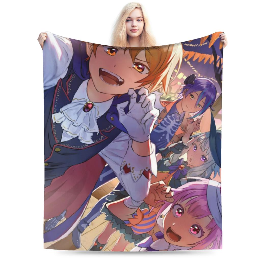 New Rui Kamishiro Blankets Ultra-Soft Fleece Wonderlands x Showtime Comfortable Throw Blanket Machine Washable