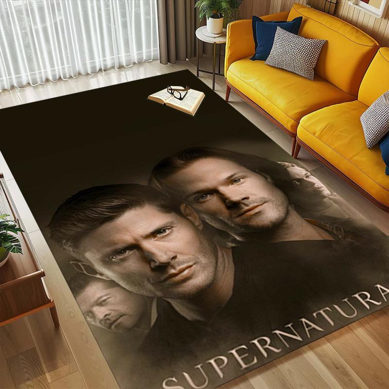 Supernatural Living Room Nonslip Area Rug Soft Carpet For Bedroom Game Playroom Sofa Office Home Decor Doormat Christmas Gift C9302244
