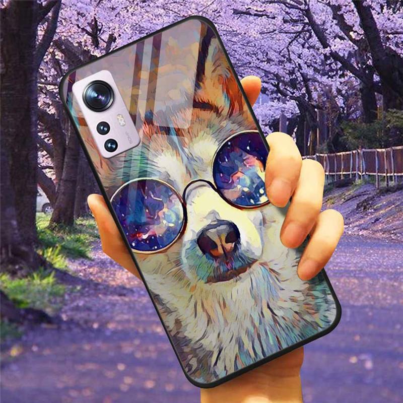 For Xiaomi 12T / 13T Case Tempered Glass SPACE Marble Luxury Hard Back Cover for Xiaomi 13T Pro / 12TPro Bumper for Xiaomi13T