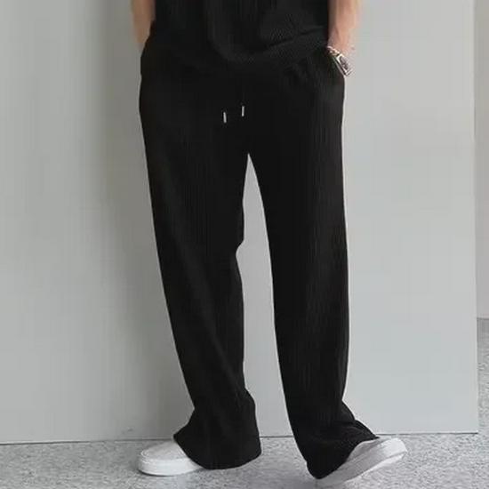 Men's Casual Summer Sports Suit - Korean Style Trendy Two-Piece
