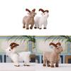 Plush Goat Keychain Cute Animal Bag Charm With Pp Cotton Filling For Kids And Adults