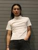 GOZER Zipper T-Shirt_White
