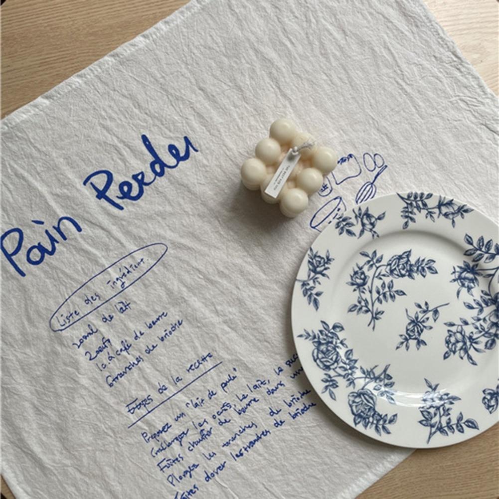 Table Placemat Quality Cotton for Home Kitchen Good Hand Feeling