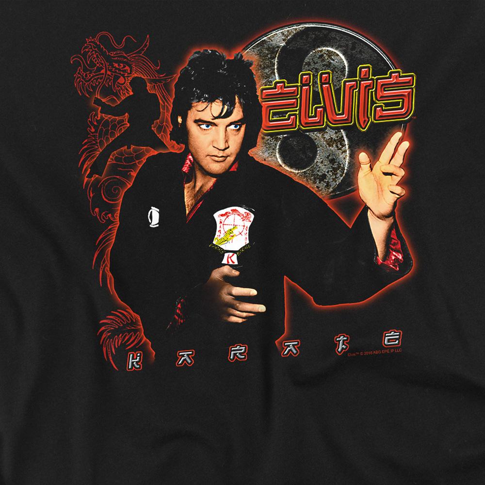 Elvis Presley Unisex Adult Karate T-Shirt