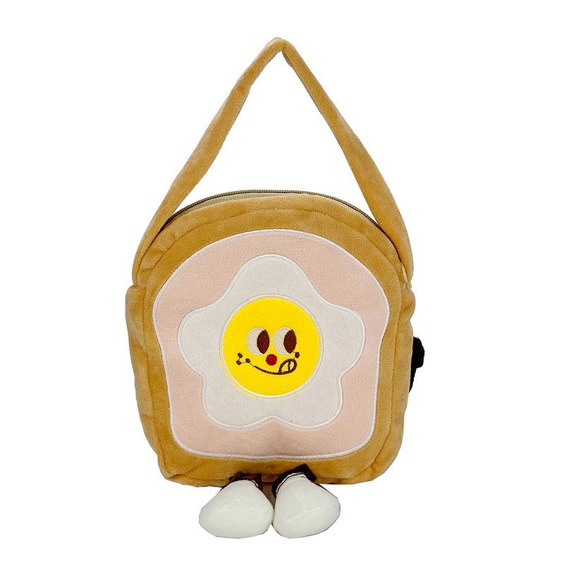 Cute Cartoon Plush Crossbody Bag Coin Purse for Women 980₽