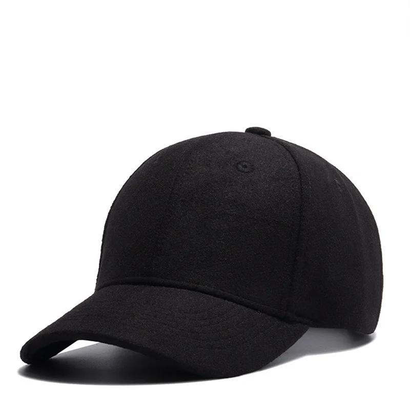 

Autumn Winter Warm Baseball Cap Men Thickening Dad Hats Outdoor Sports Leisure Has Adjustable Trucker Caps