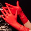 Gloves Seamless Sexy Tight Stocking Gloves Transparent