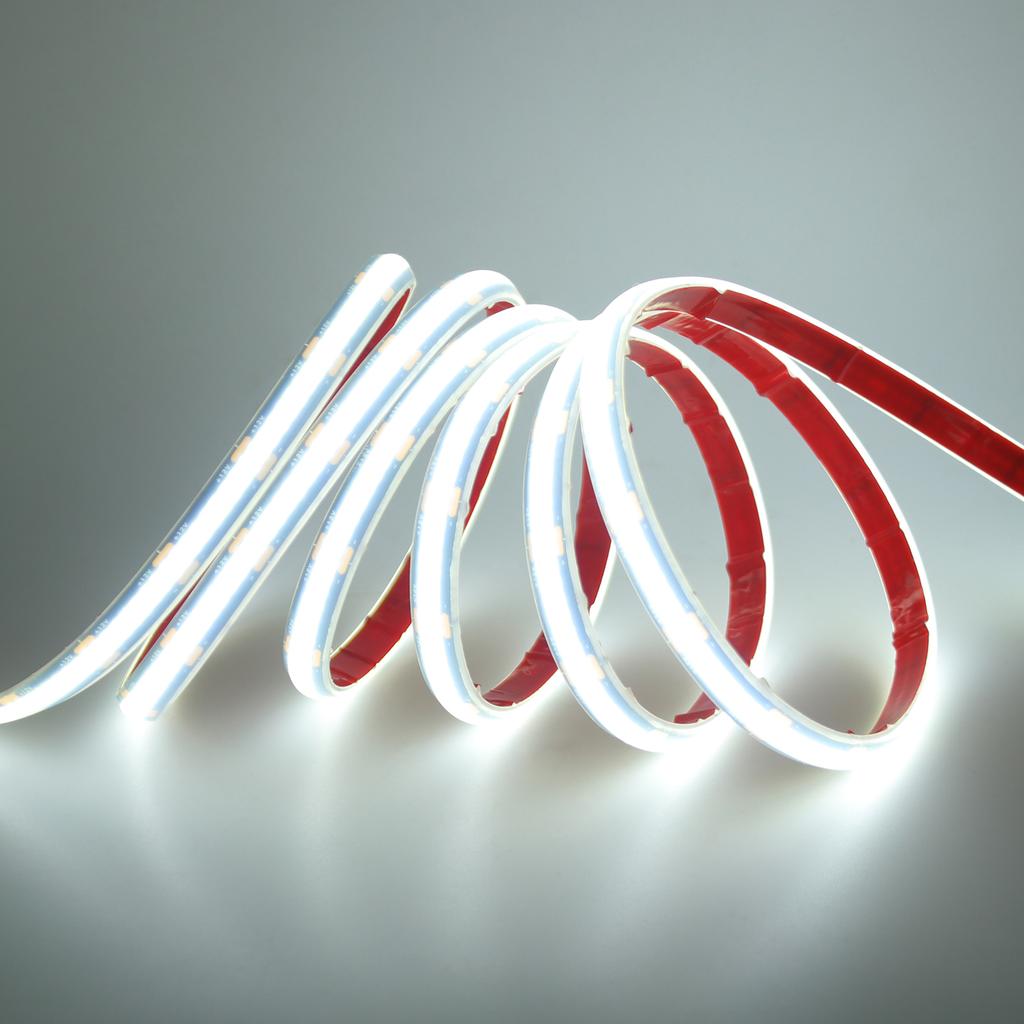 IP68 Waterproof COB Strip 3000K 4000K 6000K Flexible Ribbon Light DC 12V 24V For Outdoor Garden Swimming Pool Decor