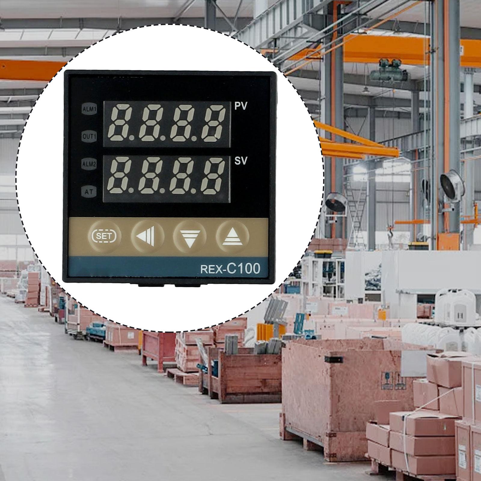 

REX C100 PID Temperature Controller for SSR 40A with K Thermocouple and Heat Sink Kit for Accurate Thermal Control China Mainland