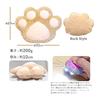 Cat Plush Toy, Cute Paw Cushion, Can Be Handled from the Side, Cat Goods, Storage Pocket, Fluffy Body Pillow, 25 X 32, Comes with Mini Light (Paw