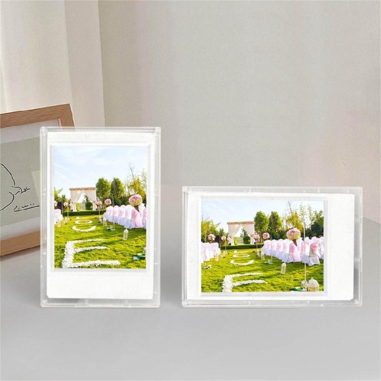 MultiPurpose Instantly Camera Photo Holder 3Inch Photo Frame Quick Snapped Installation For Home Office Desk Decoration
