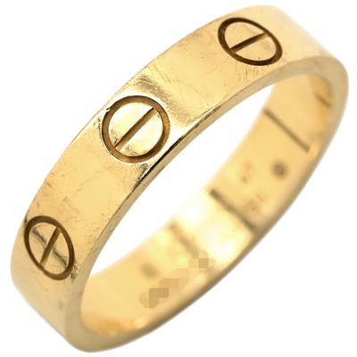 B4085000 Love Love RingRing Ring 18K Yellow Gold #7(JP Size) Array