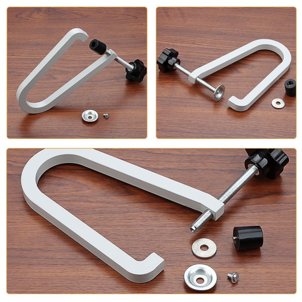 Vaguelly Guitar Bridge Clamp Repair X X for Acoustic and Electric for Guitar Maintenance Tool, Metal, 15.6 10.6 1.2cm, Lightweight, 460g, Guitars,