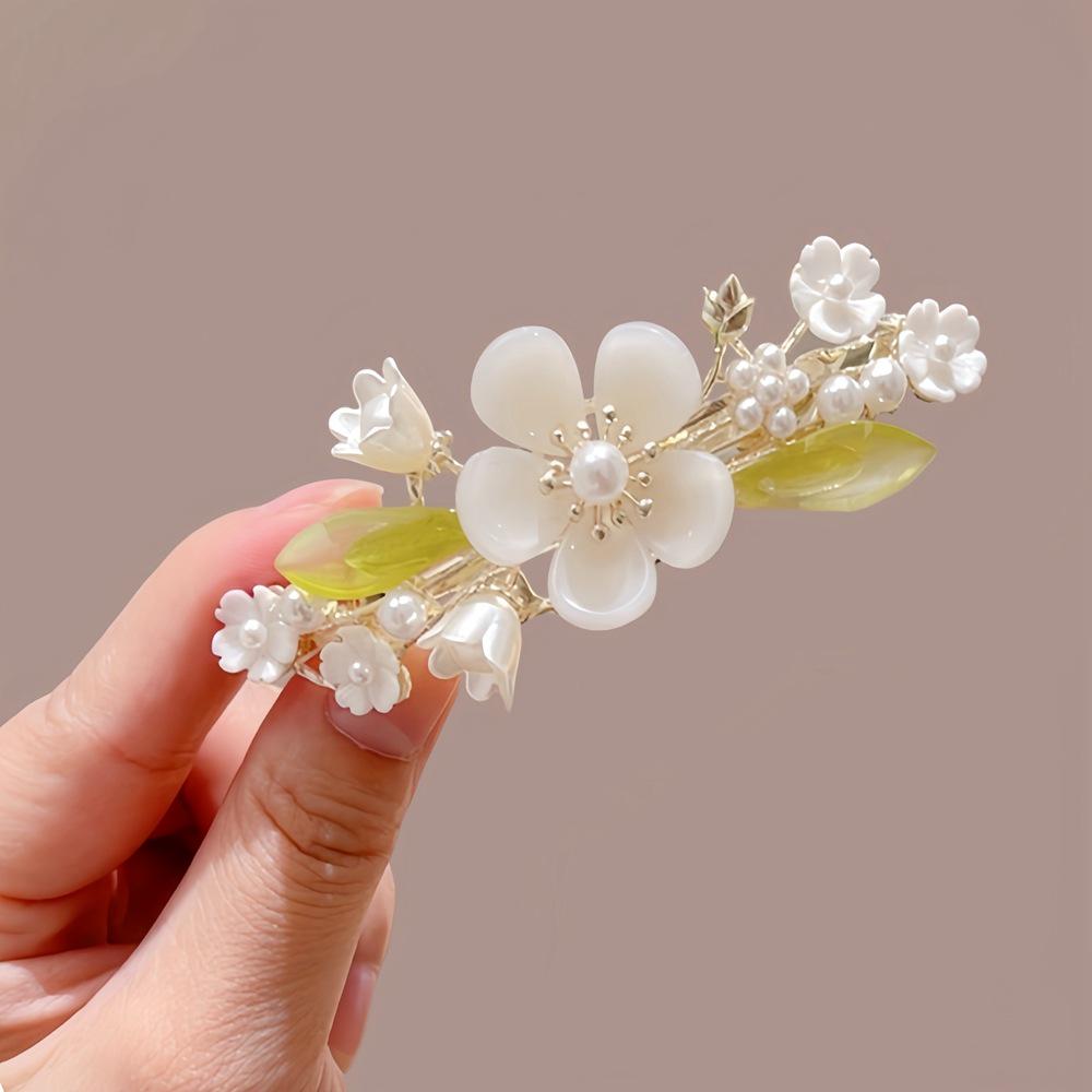 

Элегантная ретро-заколка для волос в виде цветка-бабочки с бантом - стиль ханьфу-чонсам