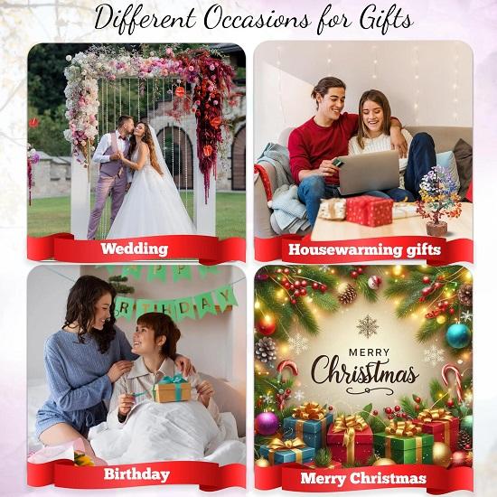 7 Chakra Crystal Tree of Life: Golden Wire Gemstone Healing Decor