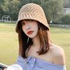 New Unisex Beach Cap Suede Panama Hat Fisherman Hat Breathable Fisherman Cap Sunshade Bucket Hats