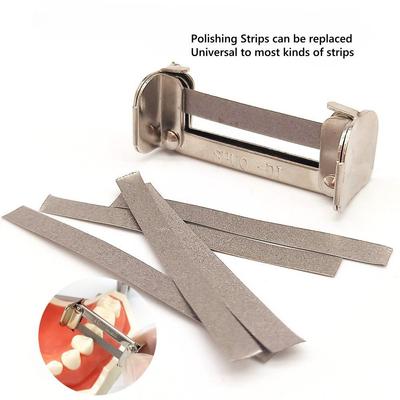 Dental Orthodontic Interproximal Enamel Reduction Treatment Polystrips Cutting Off Strips Polishing Tool Material