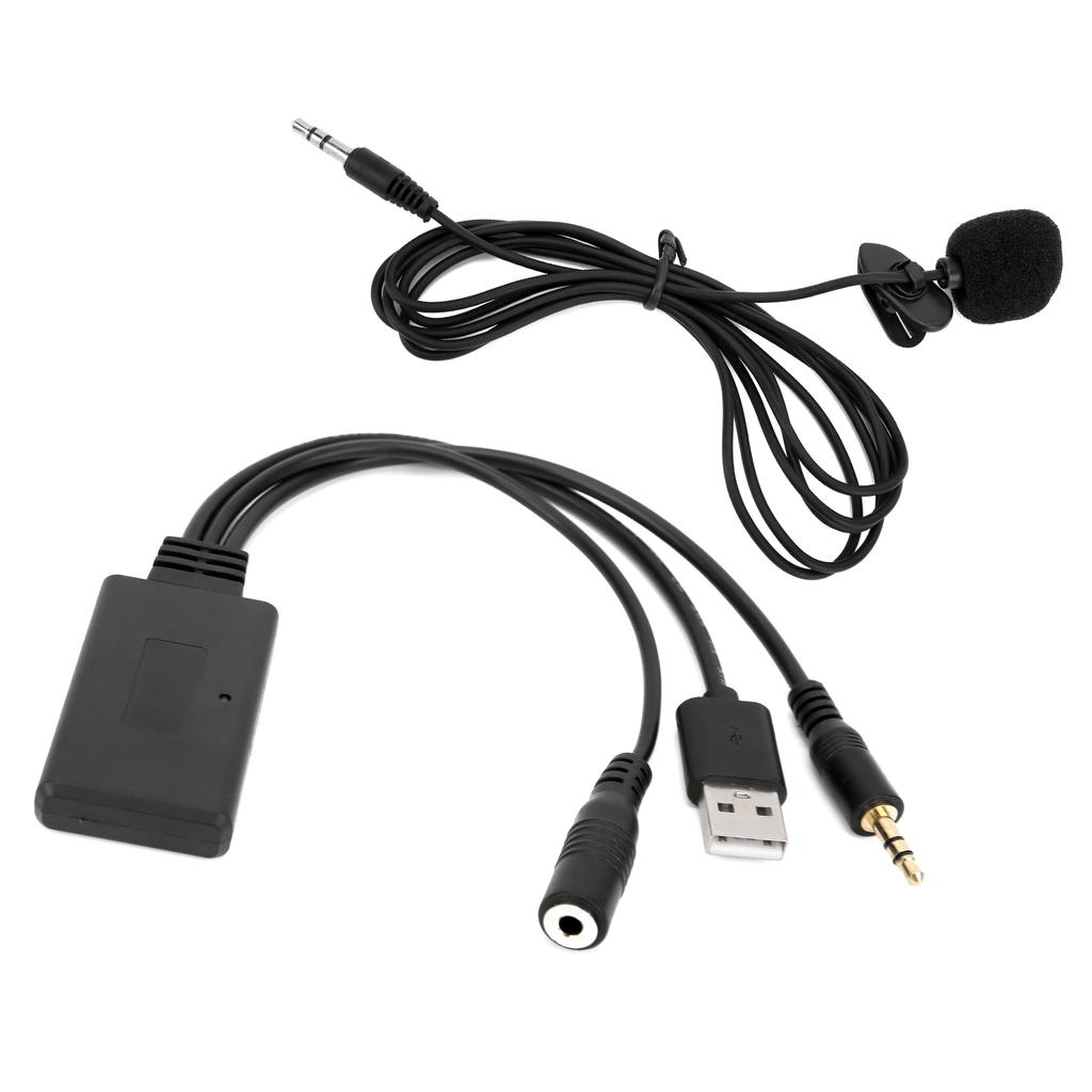 Microphone Adapter Auxiliary Audio Cable Stereo Bluetooth 5.0 Replacement for Z4 E60 E63 E64 E66 E81 E82 E70 E90