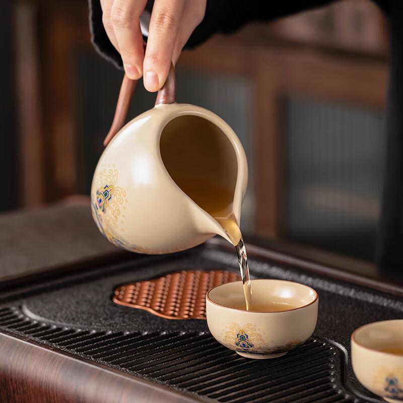 Ru Kiln Ceramic Gongfu Tea Set Gift Box