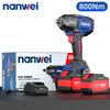 NANWEI 800N Electric Impact Wrench, Size 1/2, Adjustable Torque 500N/600N/800N