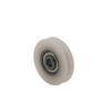 Sliding Door Wardrobe Pulley: 6x38x9 U-Groove Wrapped Nylon Roller