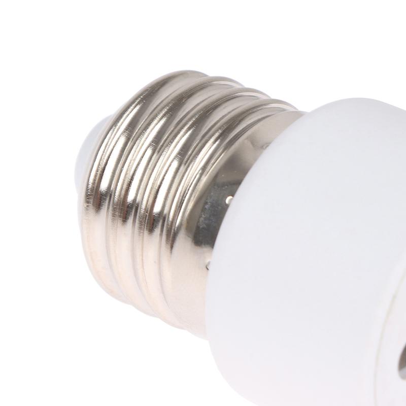 E26 E27 Screw B22 Bayonet Lamp Holder  To Us Eu Ac Power Plug Adapter Converter