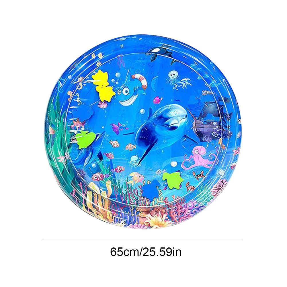 Katzen Wassermatte mit Luftpumpe Interaktive Sensorische Spielmatte Katzen Wasser Sensor Spielmatte für Hauskatzen