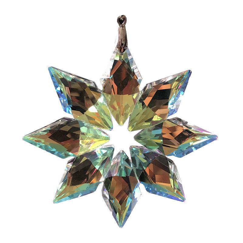 Crystal Snowflake Car Hanging Decorations