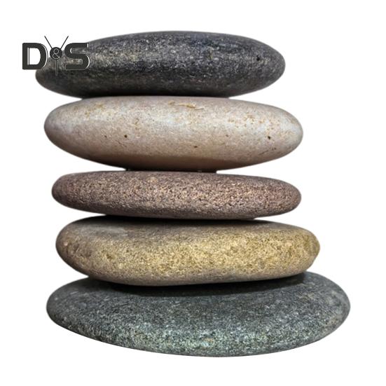 

5 шт. Галька для рисования, натуральные речные камни, гладкие неполированные плоские камешки для детей и взрослых, искусство рисования своими руками, садовый декор S