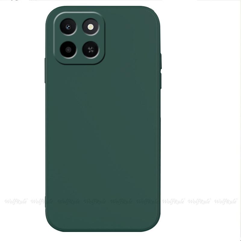 For Huawei Honor X6C Case Honor X6C Capas Shockproof Phone Back Bumper TPU Liquid Silicone Soft Cover Honor X6C Fundas