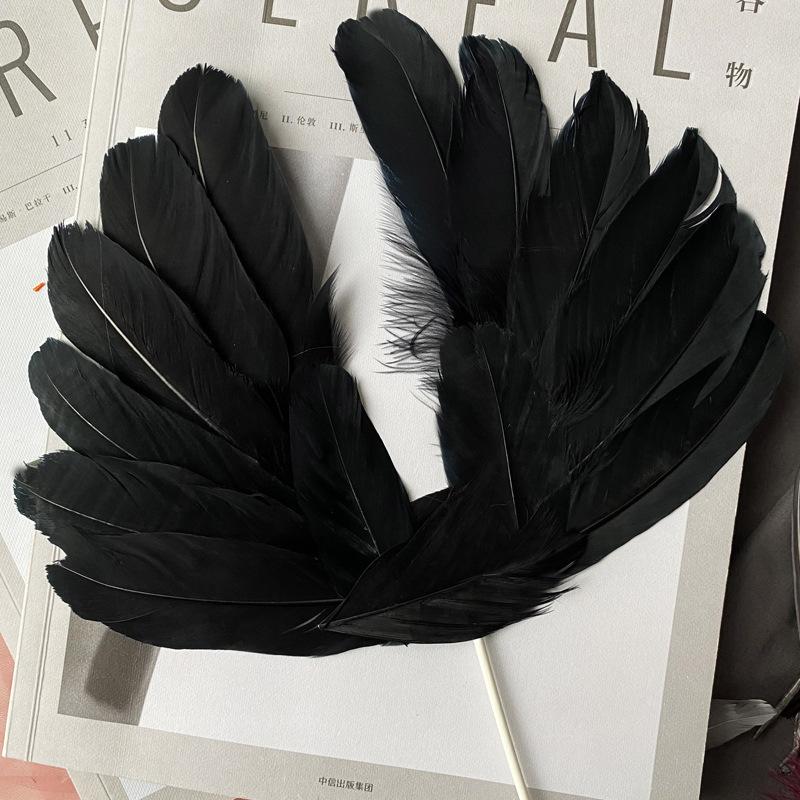 

Angel Feather Wings Birthday Cake Decoration Plug-In Accessories Model Baking Knickknacks