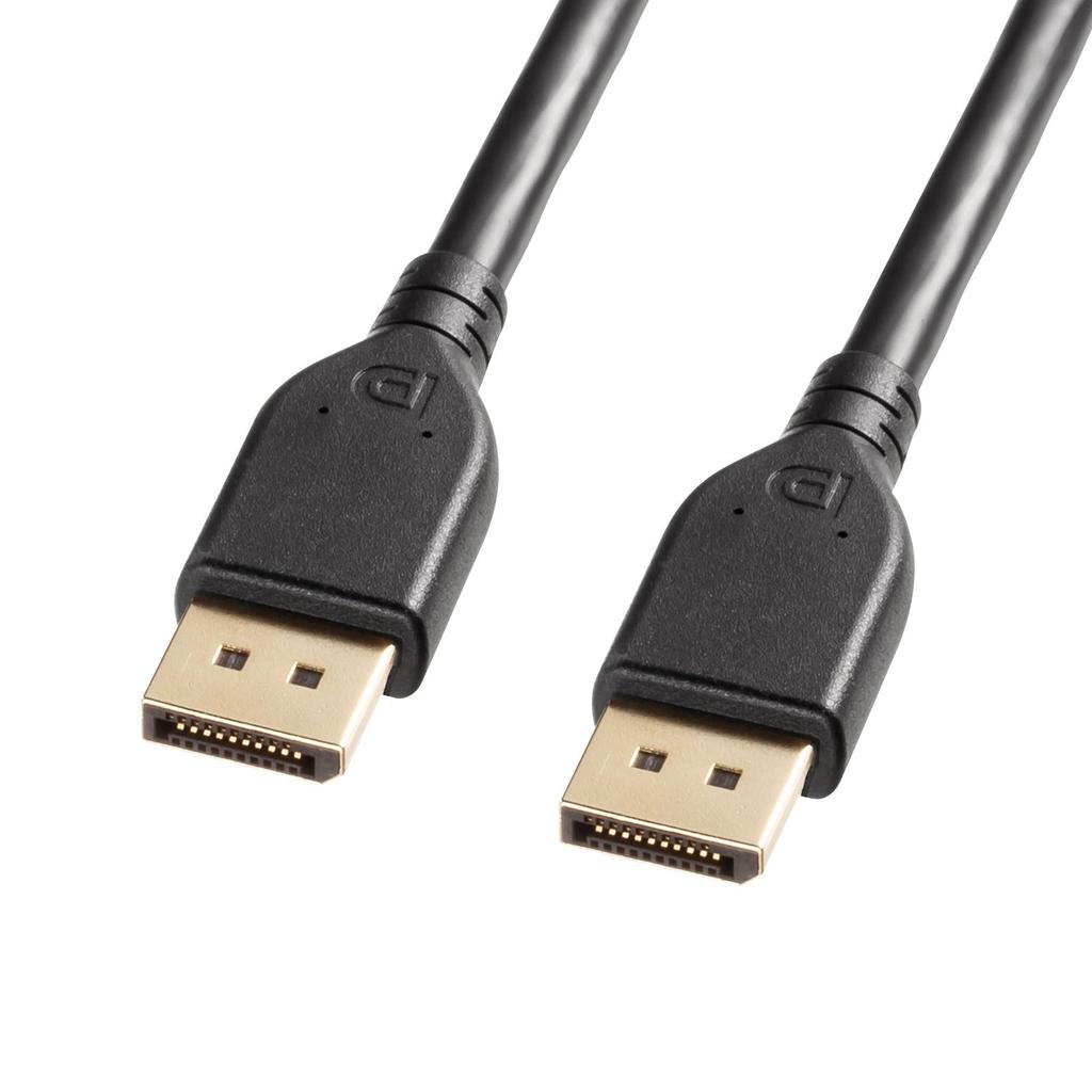 SANWA SUPPLY DisplayPort Ver. 2.1 Cable, 3m (DP40), KC-DP4030